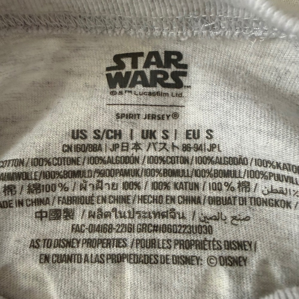 Star Wars Spirit Jersey Millennium Falcon I Know Graphic Sweatshirt Top - Picture 11 of 11